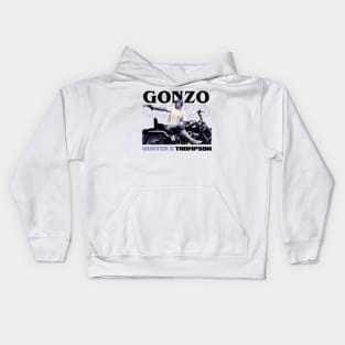 Gonzo Hunter S Tompson Rider Kids Hoodie